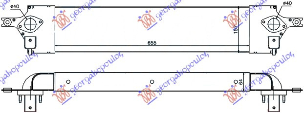 Interkuler 2,0 DCi 07- (655x157x64)