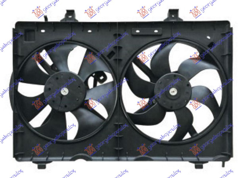 Ventilator komplet dopio benzinë/dizel