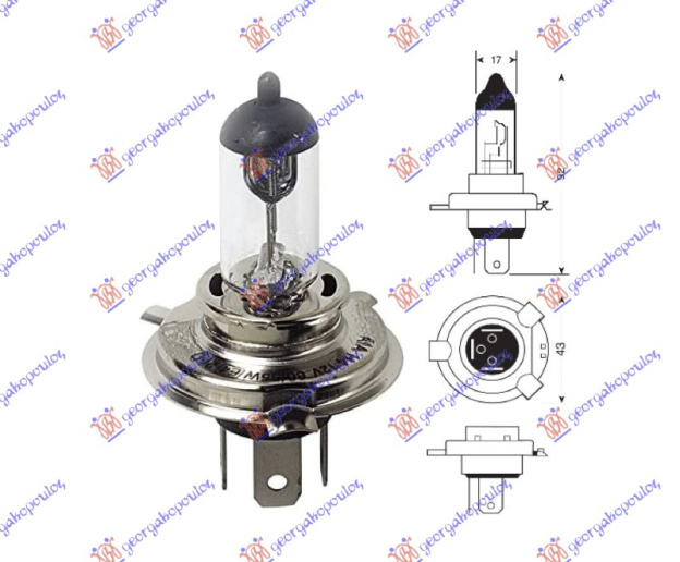 Drita H4.70w 24v
