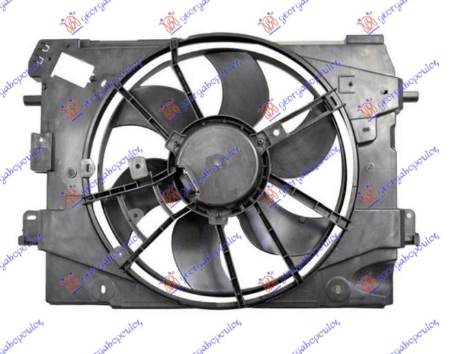 Ventilator komplet benzinë/dizel (me kondicioner) (400mm)