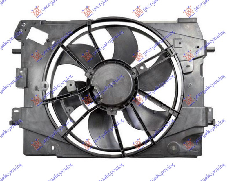 Ventilator komplet benzinë/dizel (me kondicioner) (400mm)