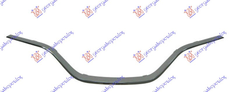ShiritMaskë pvc/grila e poshtëm, krom