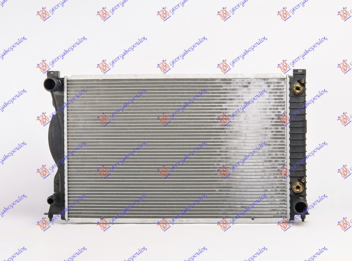 Radiator për motor 2.4-2.8-30-3.2 (marsh manual/automatik) (68x44)