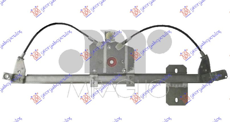 Ngritës/rregullator për dritaren e përparme elektrik (pa motor)
