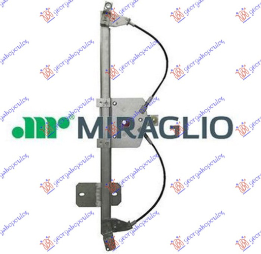 Ngritës/rregullator për dritaren e përparme elektrik (pa motor) (А cilësi)