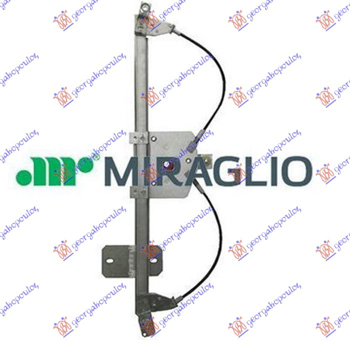 Ngritës/rregullator për dritaren e përparme elektrik (pa motor) (А cilësi)