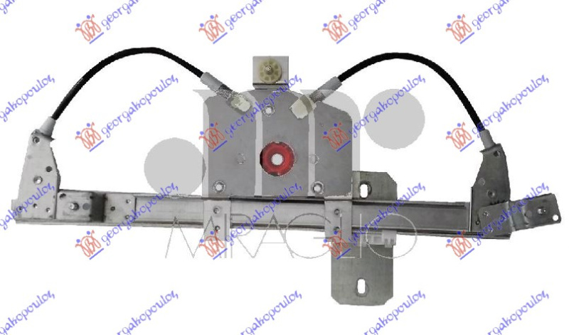 Ngritës/rregullator për dritaren e pasme elektrik (pa motor) (А cilësi)