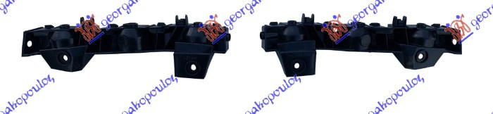 Shtërngues/mbajtës në parakolpin e përparmë plastikk (set)