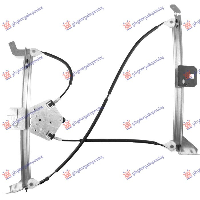 Ngritës/rregullator për dritaren e përparme elektrik (pa motor)