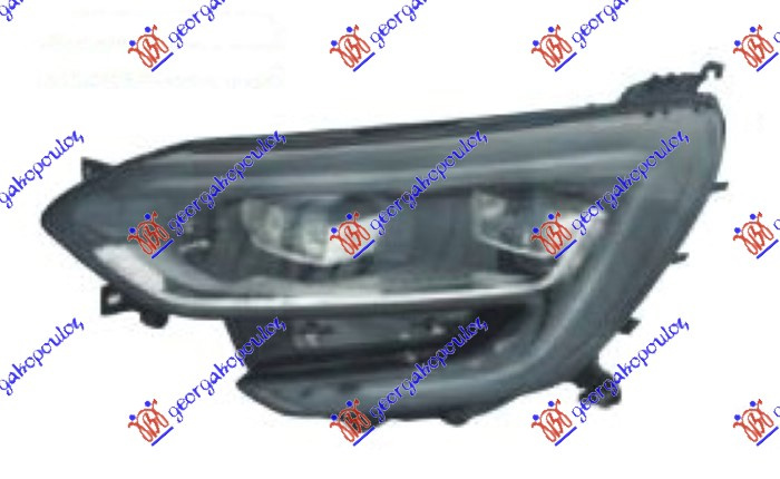 Fenerë FULL LED me ngjyrë të zezë (E) (TYC)