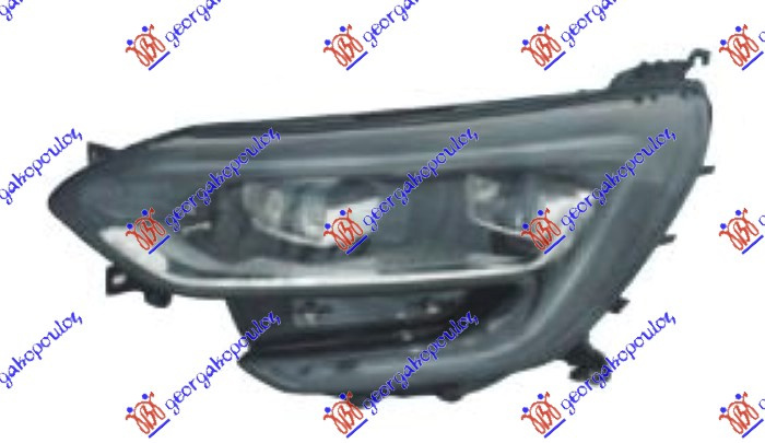 Fenerë FULL LED me ngjyrë të zezë (E) (VALEO)