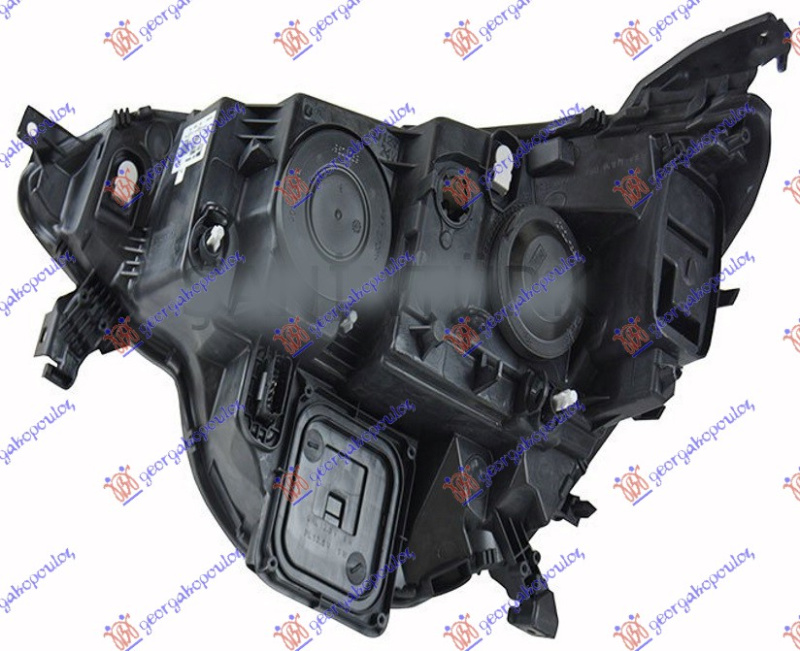 Fenerë elektrik (H7/H7) krom me LEDDritë ditore (VALEO)