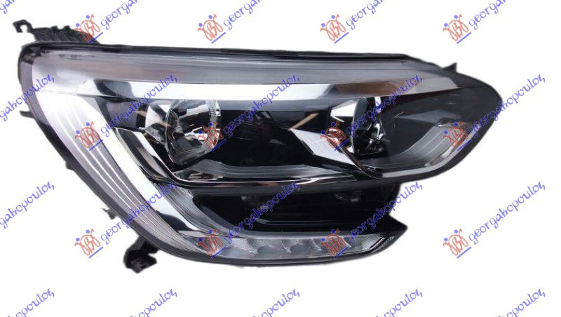 Fenerë elektrik (H7/H7) krom me LED 2021- (E) (kinë)