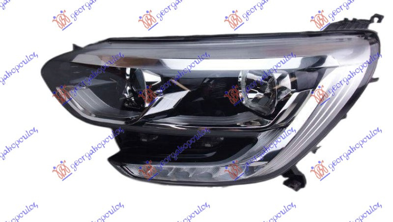 Fenerë elektrik (H7/H7) krom me LED 2021- (E) (kinë)