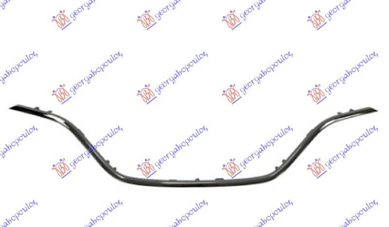 ShiritMaskë pvc/grila e poshtëm, krom