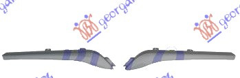 Shirit i pvcMaskës/grilës i argjendtë (set) (i majtë=i djathtë)