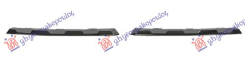 Shirit kornizë/grilë krom i sipërm (set 2 PCS)