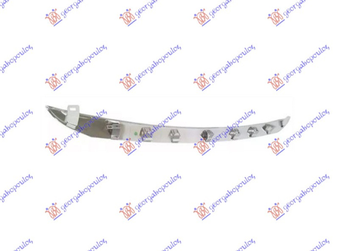 ShiritMaskë pvc/grila e sipërme, krom