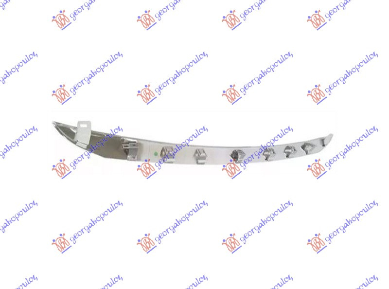 ShiritMaskë pvc/grila e sipërme, krom