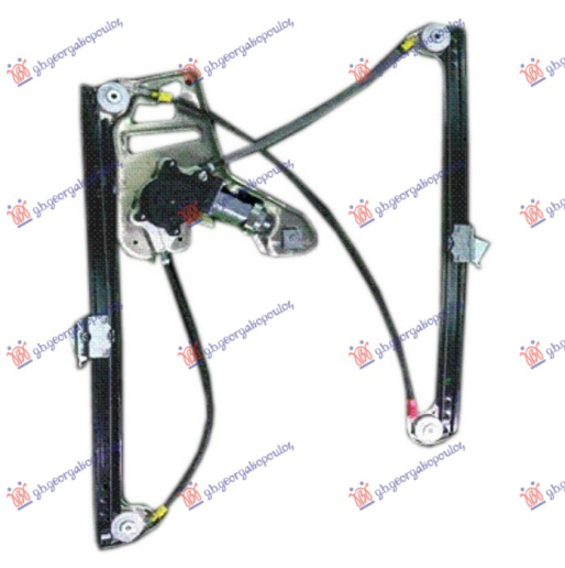 Ngritës/rregullator për dritaren e përparme elektrik (pa motor)
