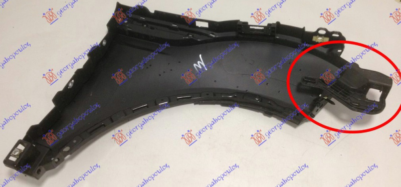Shtërngues/mbajtës për krahun e përparmë plastik