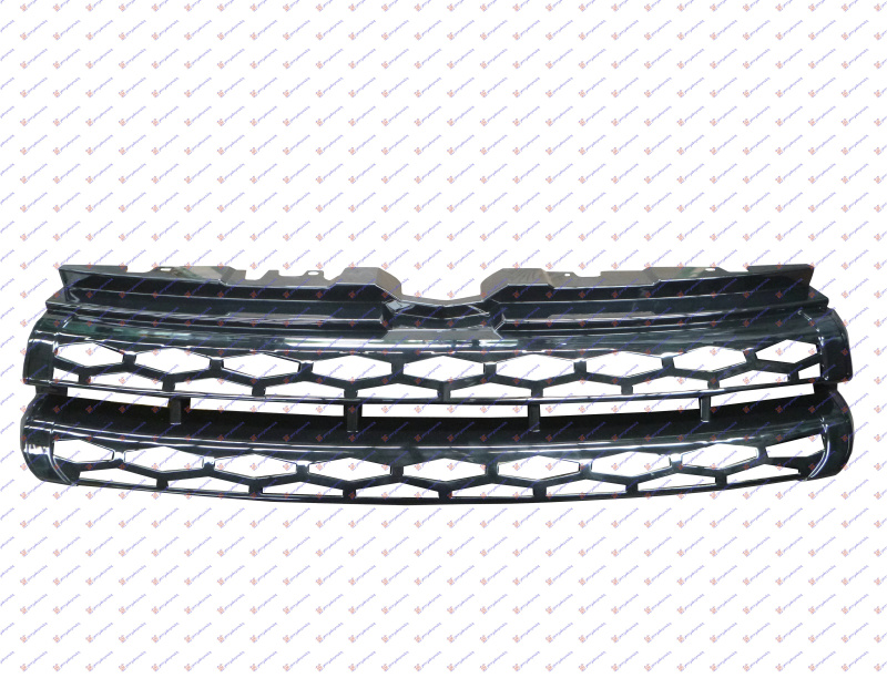 Maskë pvc/grilë (me ngjyrë të zezë me me shkëlqim/pa stema seat)
