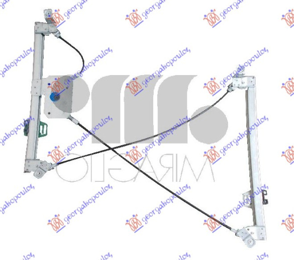 Ngritës/rregullator elektrik 3 dyer (pa motor) (А cilësi)