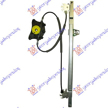 Ngritës/rregullator për dritaren e pasme elektrik -09 (pa motor) (А cilësi)