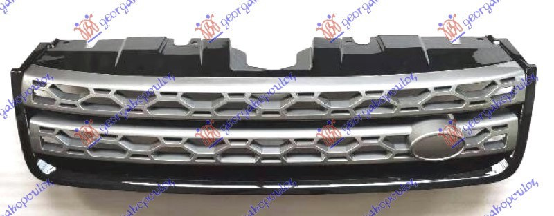 Maskë pvc/grilë gri