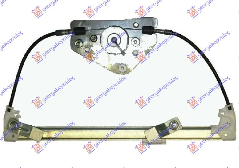 Ngritës/rregullator për dritaren e pasme elektrik (pa motor) (А cilësi)