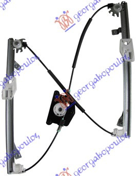 Ngritës/rregullator për dritaren e përparme (pa motor)