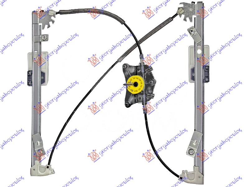 Ngritës/rregullator për dritaren e përparme elektrik (pa motor) (А cilësi)