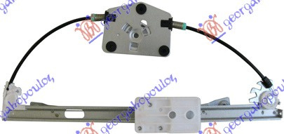 Ngritës/rregullator për dritaren e pasme elektrik (pa motor)