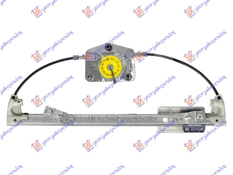 Ngritës/rregullator për dritaren e pasme elektrik (pa motor) (А cilësi)