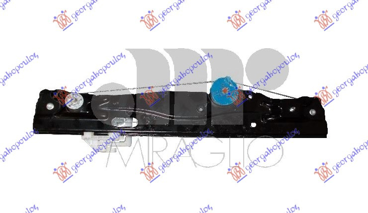 Ngritës/rregullator për dritaren e pasme mini (pa motor) (А cilësi)