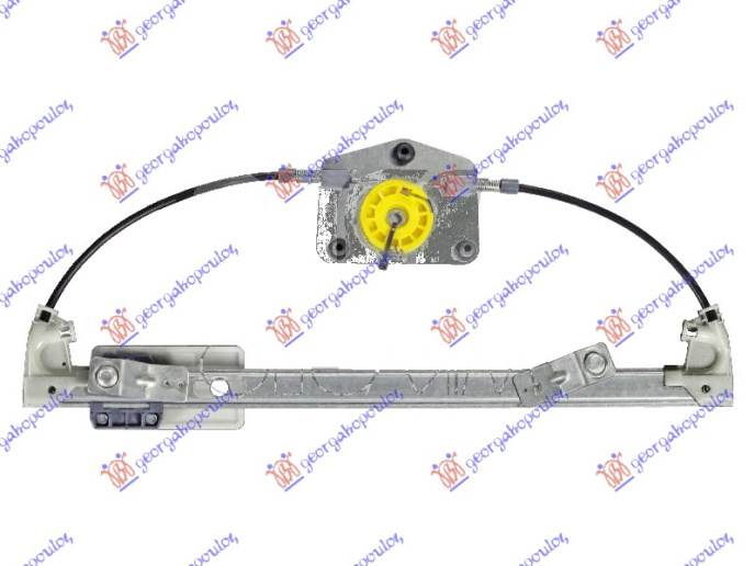 Ngritës/rregullator për dritaren e pasme elektrik (pa motor) (А cilësi)