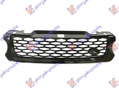 Maskë pvc/grilë me ngjyrë të zezë (svr)