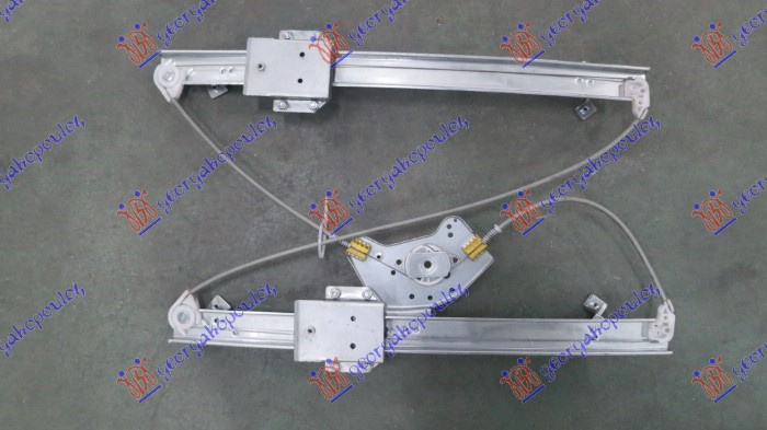 Ngritës/rregullator për dritaren e pasme elektrik (pa motor)