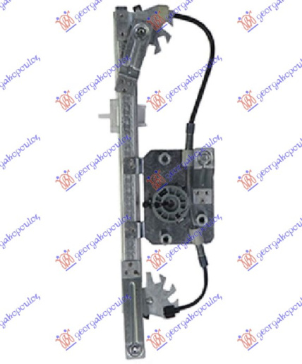 Ngritës/rregullator për dritaren e pasme elektrik (pa motor) (А cilësi)