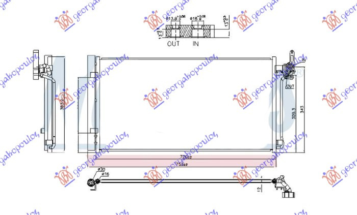 Radiator i kondicionerit 1.5-2.0 benzinë - 2.0 dizel (704x372)