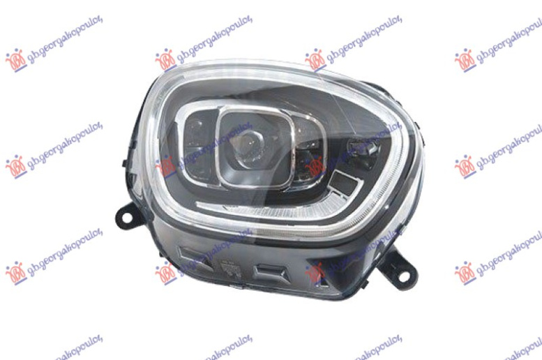 Fenerë FULL LED pa me shkëlqim RIX (E) (MARELLI)