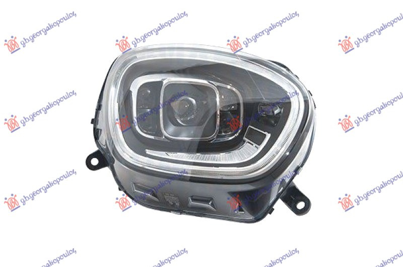 Fenerë FULL LED pa me shkëlqim RIX (E) (MARELLI)