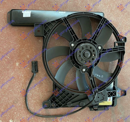 Ventilator komplet (i vetëm) 1.3-1.7 CDTi dizel (365mm) (2 pinë)