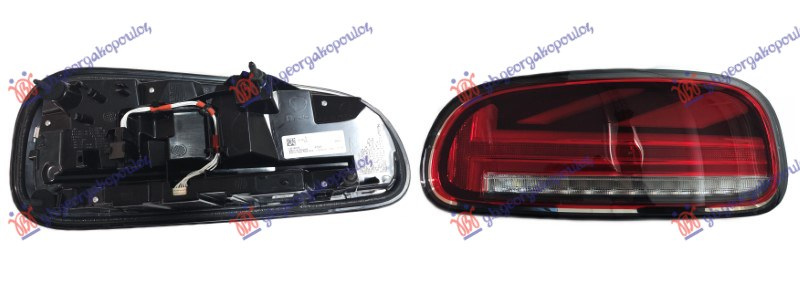 Dritë stop LED union jack (VALEO)