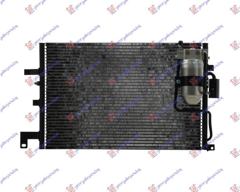 Radiator i kondicionerit benzinë/dizel (50,5x34,8x16)