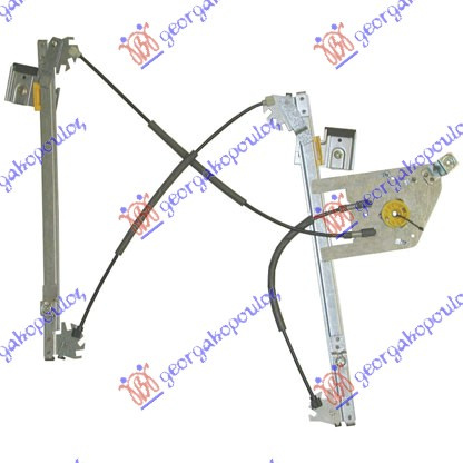 Ngritës/rregullator për dritaren e përparme elektrik 5 dyer (pa motor) (А cilësi)