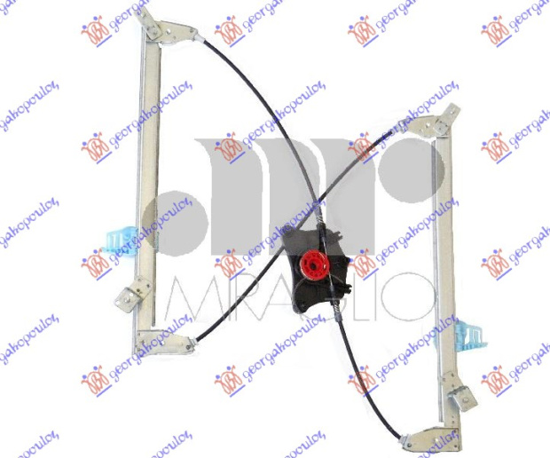 Ngritës/rregullator për dritaren e përparme elektrik (pa motor) (А cilësi)