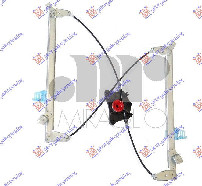 Ngritës/rregullator për dritaren e përparme elektrik (pa motor) (А cilësi)
