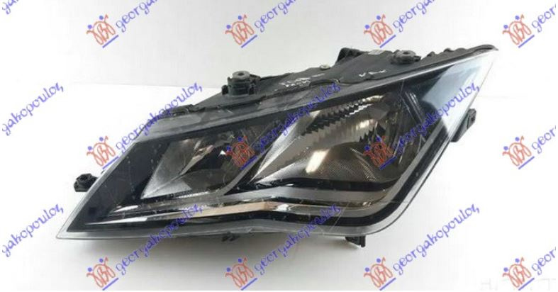 Fenerë elektrik (H7/H7) me LEDDritë ditore (me motor) (E) (DEPO)