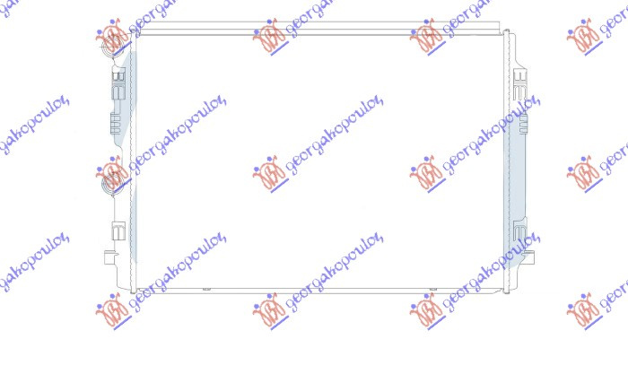 Radiator për motor 1.0TSI-1.5TSI benzinë (marsh manual/automatik) (648x446)